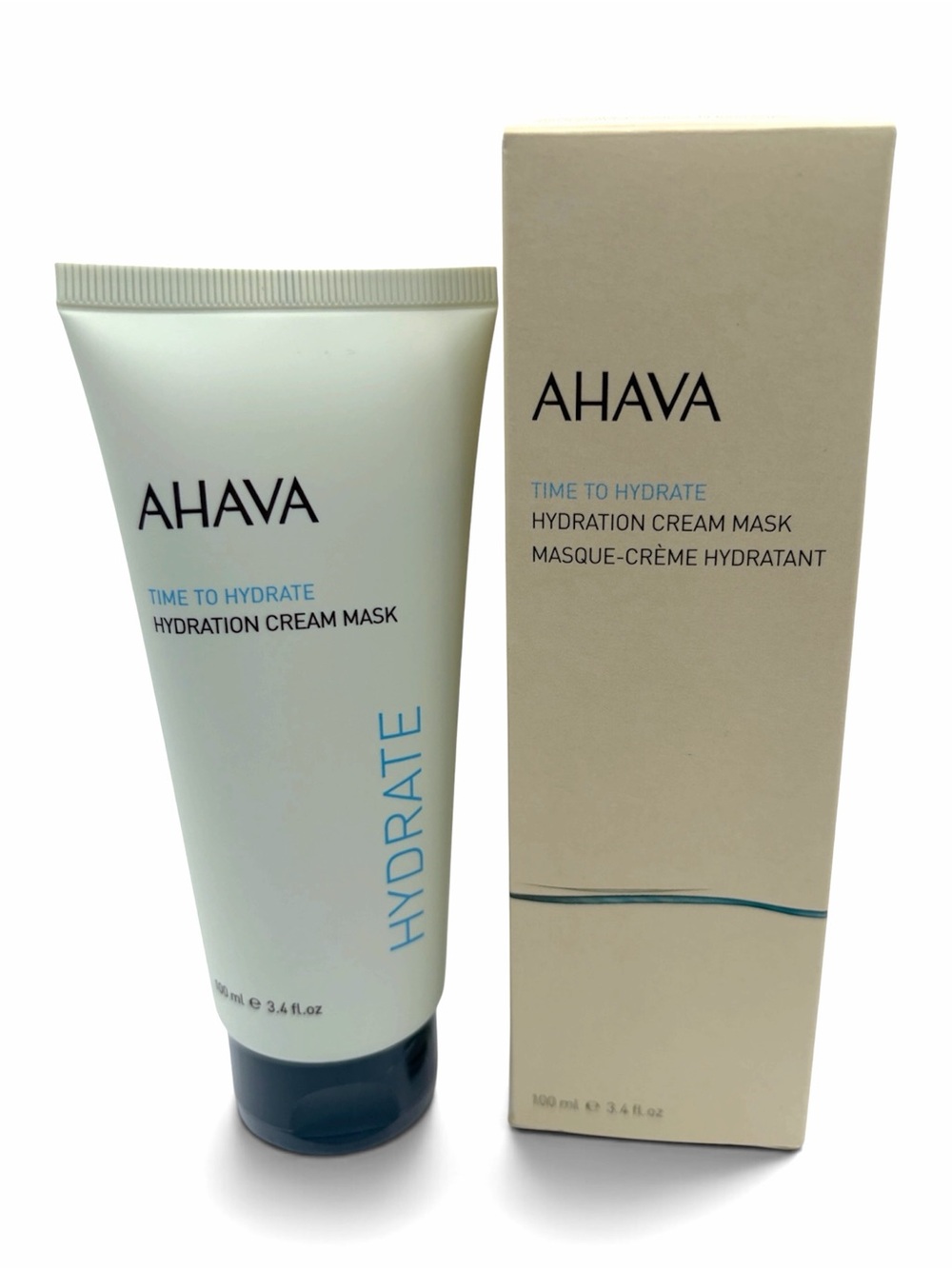 AHAVA Hydration Cream Mask. 3.4 fl.oz. Time to Hydrate - NIB